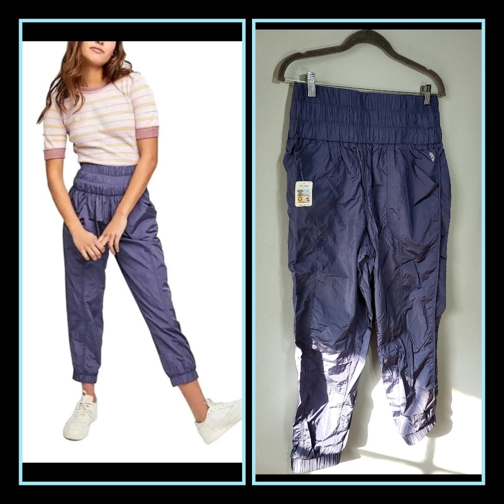 FP MOVEMENT NWT Joggers | Size M | The Way Home | High Rise | in Deep Sea - Picture 1 of 15